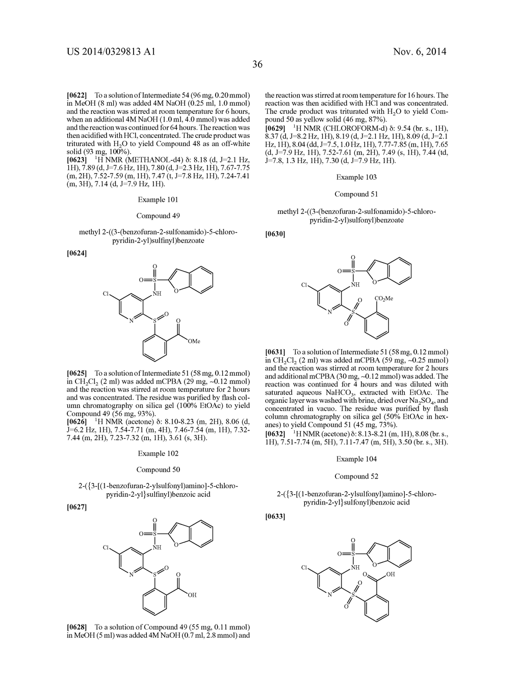 BENZOFURAN-2-SULFONAMIDES PYRIDINE DERIVATIVES AS CHEMOKINE RECEPTOR     MODULATORS - diagram, schematic, and image 37