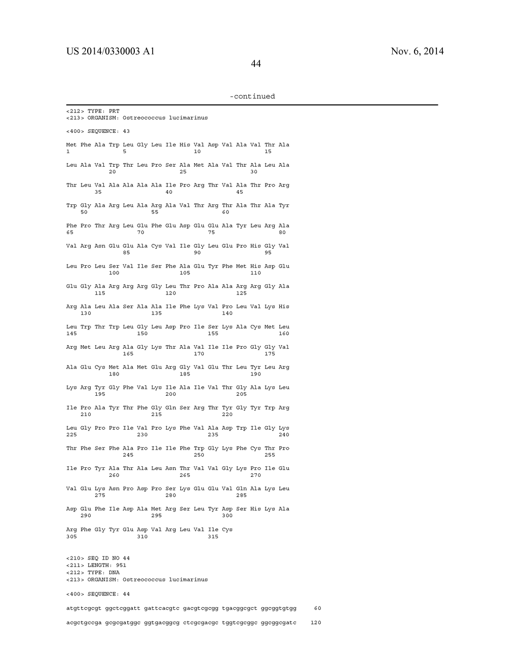 DIACYLGLYCEROL ACYLTRANSFERASE 2 GENES AND PROTEINS ENCODED THEREBY FROM     ALGAE - diagram, schematic, and image 54