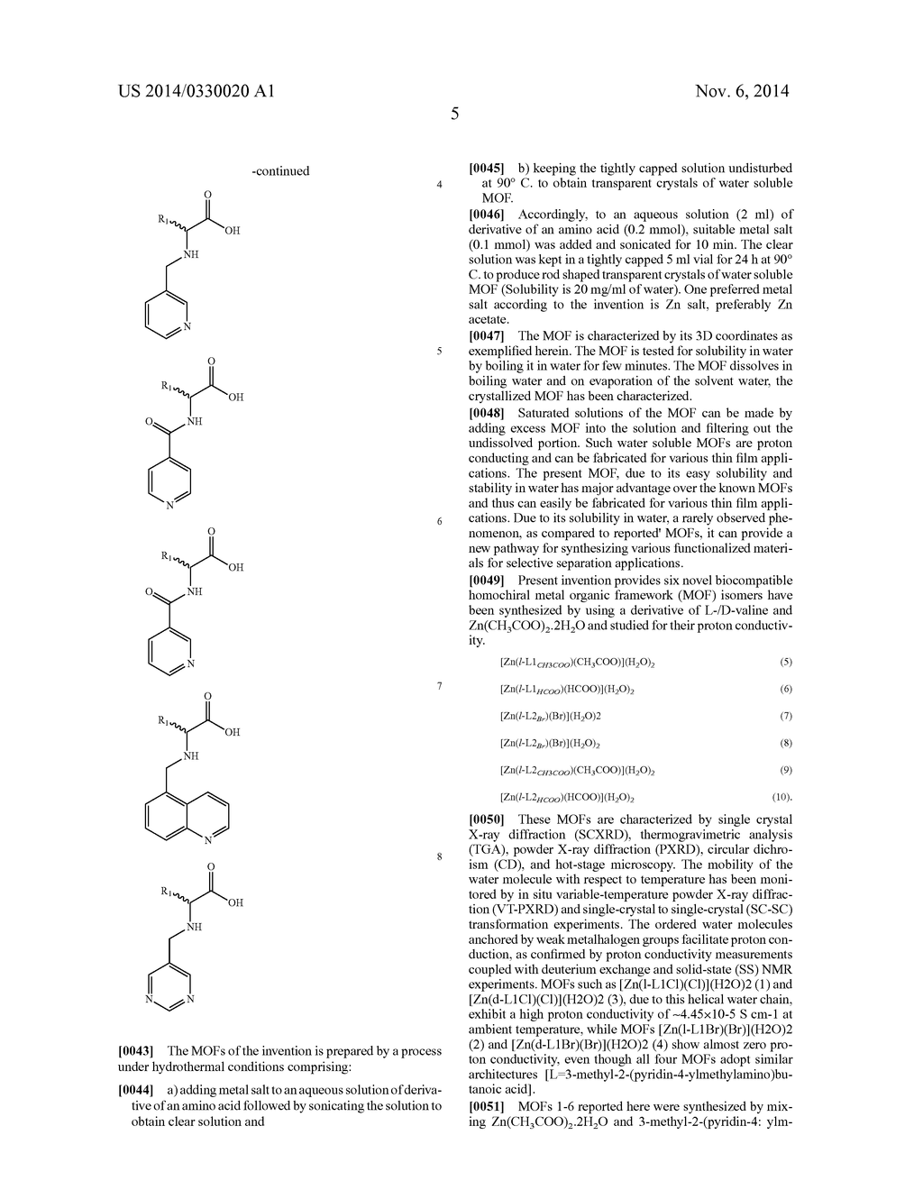 WATER SOLUBLE METAL-ORGANIC FRAMEWORKS (MOFS) - diagram, schematic, and image 12