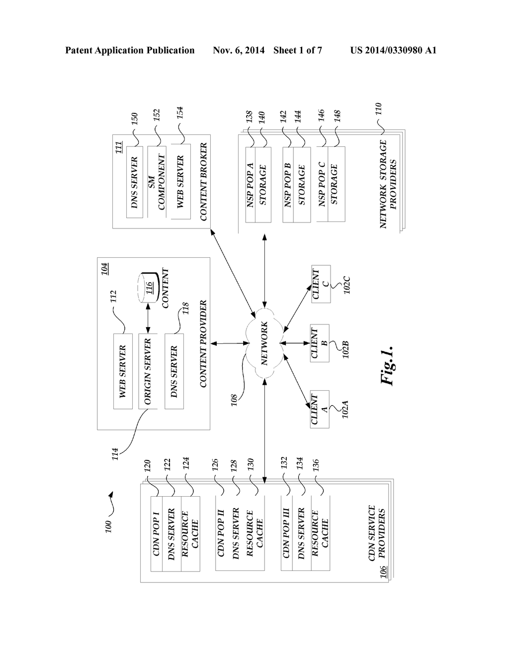 MANAGING CONTENT DELIVERY NETWORK SERVICE PROVIDERS BY A CONTENT BROKER - diagram, schematic, and image 02