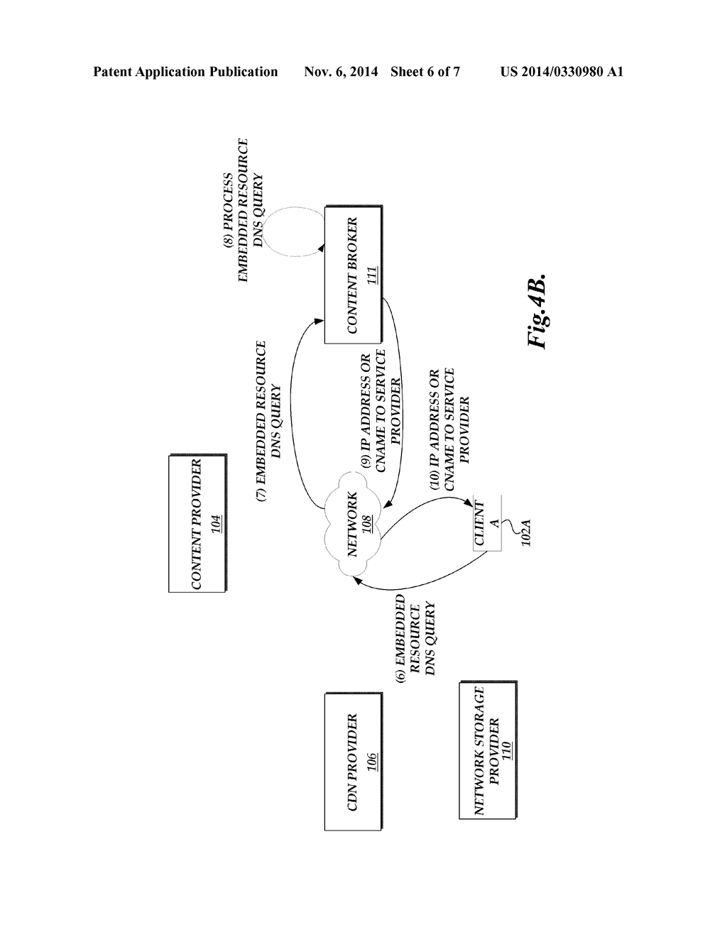MANAGING CONTENT DELIVERY NETWORK SERVICE PROVIDERS BY A CONTENT BROKER - diagram, schematic, and image 07