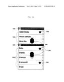 INFORMATION DISPLAY METHOD AND APPARATUS OF MOBILE TERMINAL diagram and image