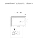 METHOD FOR EXECUTING USER COMMAND ACCORDING TO SPATIAL MOVEMENT OF USER     INPUT DEVICE AND IMAGE APPARATUS THEREOF diagram and image