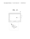 METHOD FOR EXECUTING USER COMMAND ACCORDING TO SPATIAL MOVEMENT OF USER     INPUT DEVICE AND IMAGE APPARATUS THEREOF diagram and image