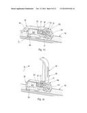 WINDSCREEN WIPER FIXING DEVICE AND WIPING SYSTEM COMPRISING SAID FIXING     DEVICE diagram and image