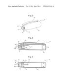 WRITING INSTRUMENT WITH ERASING MEMBER diagram and image