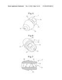 WRITING INSTRUMENT WITH ERASING MEMBER diagram and image