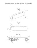 WRITING INSTRUMENT WITH ERASING MEMBER diagram and image