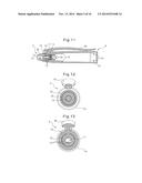 WRITING INSTRUMENT WITH ERASING MEMBER diagram and image