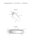 WRITING INSTRUMENT WITH ERASING MEMBER diagram and image