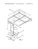 Modular system with solar roof diagram and image