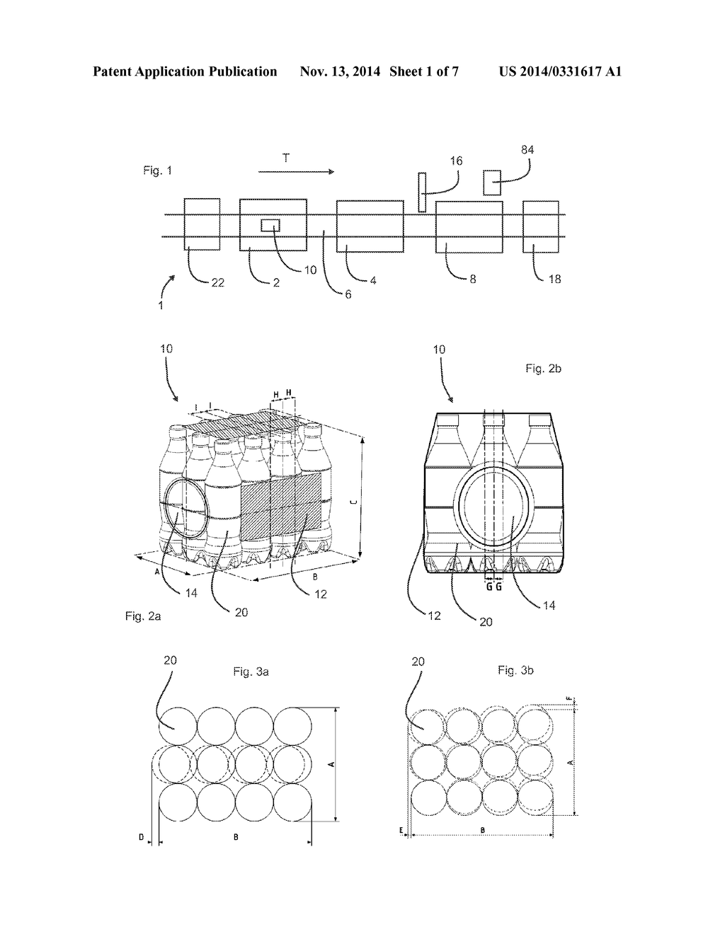 Apparatus and method for the production of sets of containers - diagram, schematic, and image 02