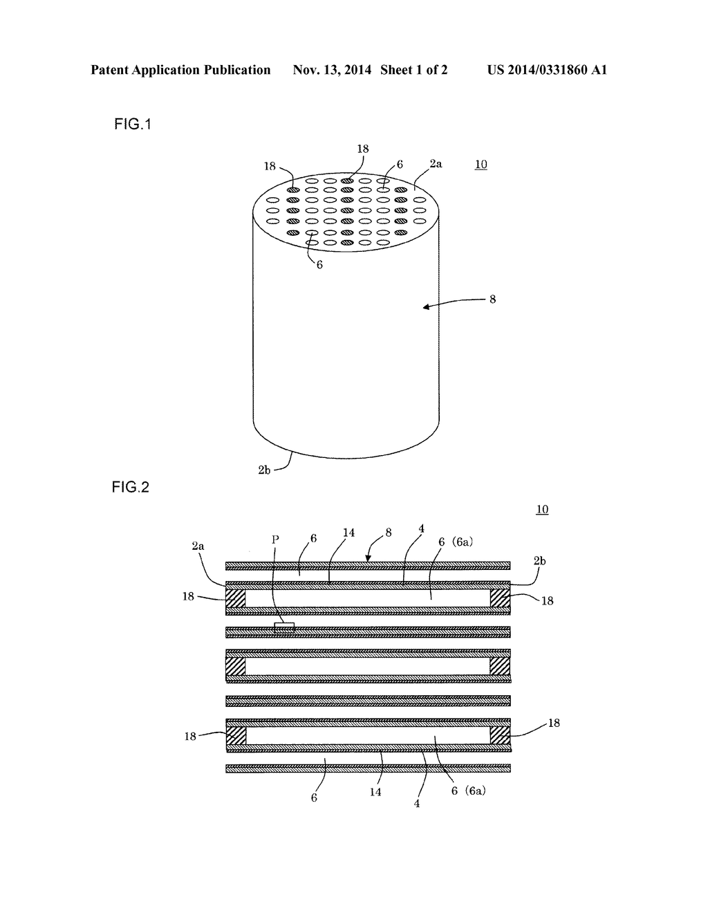 CERAMIC SEPARATION MEMBRANE AND DEHYDRATION METHOD - diagram, schematic, and image 02