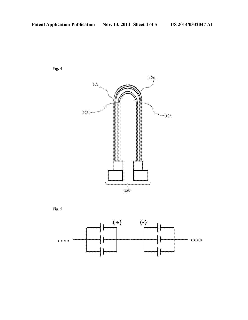 SERIAL AND PARALLEL CONNECTION STRUCTURES OF THERMAL TO ELECTRIC     CONVERTING CELLS USING POROUS CURRENT COLLECTING MATERIAL AND APPLICATION     OF THE SAME - diagram, schematic, and image 05