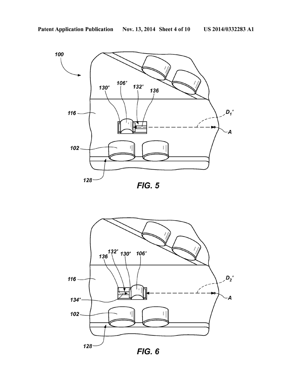 EARTH-BORING TOOLS INCLUDING MOVABLE CUTTING ELEMENTS AND RELATED METHODS - diagram, schematic, and image 05