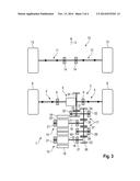 DRIVE TRAIN OF AN ALL-ELECTRICALLY DRIVABLE MOTOR VEHICLE WITH TWO     ELECTRIC MACHINES diagram and image