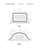 DEVICE FOR THE CATHODIC PROTECTION OF A METAL WALL AGAINST CORROSION IN A     SALINE ENVIRONMENT diagram and image