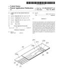 Sample-Retainable Biosensor Test Strip diagram and image