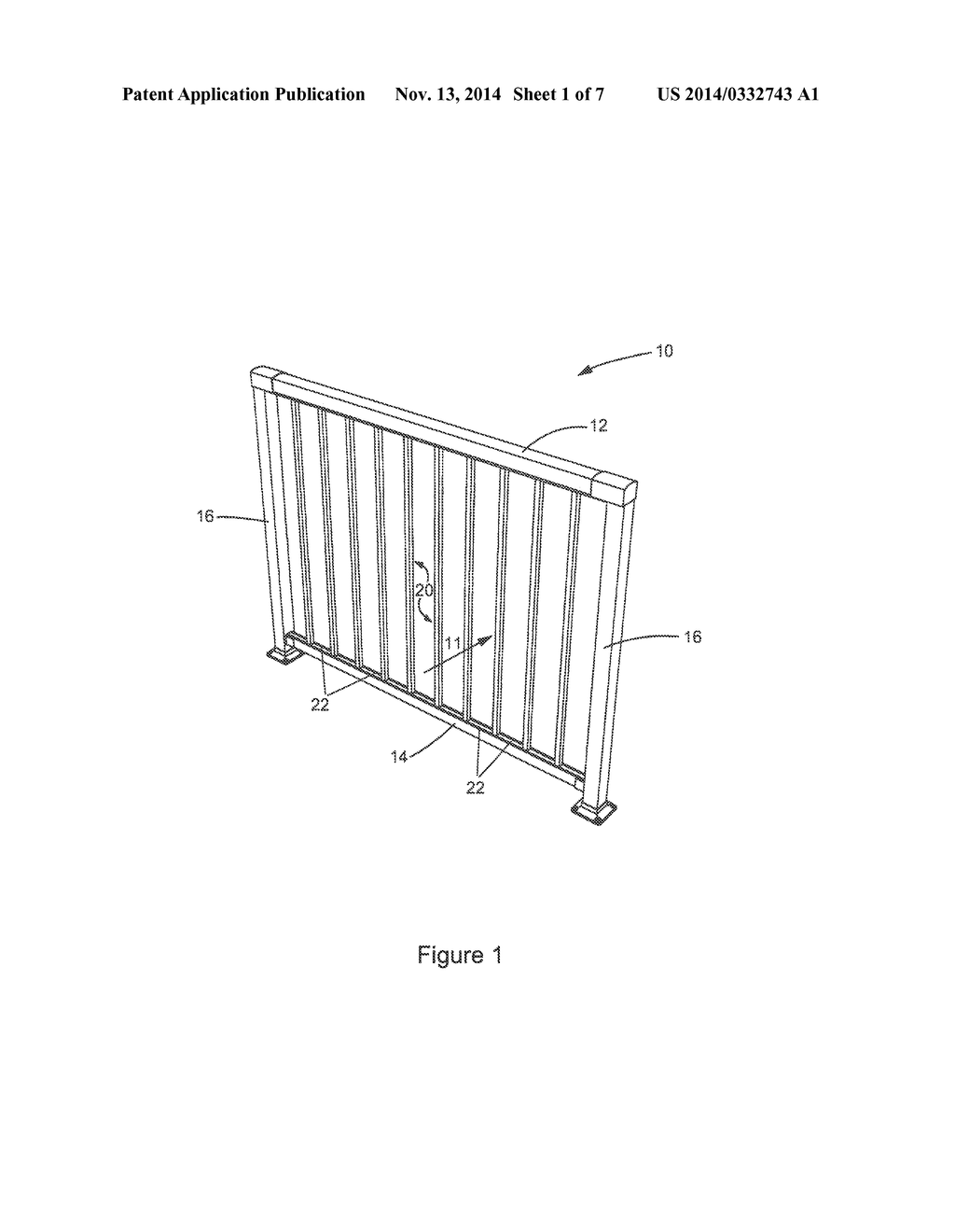 RAILING SYSTEM AND PICKET FOR A RAILING SYSTEM - diagram, schematic, and image 02