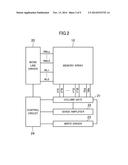 NON-VOLATILE SEMICONDUCTOR MEMORY DEVICE diagram and image