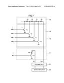 NON-VOLATILE SEMICONDUCTOR MEMORY DEVICE diagram and image