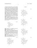 DONOR-ACCEPTOR COMPOUNDS WITH NITROGEN CONTAINING POLYAROMATICS AS THE     ACCEPTOR diagram and image