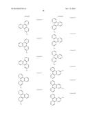 DONOR-ACCEPTOR COMPOUNDS WITH NITROGEN CONTAINING POLYAROMATICS AS THE     ACCEPTOR diagram and image