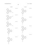 DONOR-ACCEPTOR COMPOUNDS WITH NITROGEN CONTAINING POLYAROMATICS AS THE     ACCEPTOR diagram and image