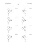 DONOR-ACCEPTOR COMPOUNDS WITH NITROGEN CONTAINING POLYAROMATICS AS THE     ACCEPTOR diagram and image