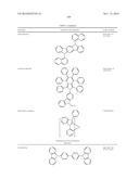 DONOR-ACCEPTOR COMPOUNDS WITH NITROGEN CONTAINING POLYAROMATICS AS THE     ACCEPTOR diagram and image