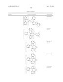 DONOR-ACCEPTOR COMPOUNDS WITH NITROGEN CONTAINING POLYAROMATICS AS THE     ACCEPTOR diagram and image