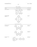 DONOR-ACCEPTOR COMPOUNDS WITH NITROGEN CONTAINING POLYAROMATICS AS THE     ACCEPTOR diagram and image