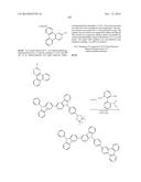 DONOR-ACCEPTOR COMPOUNDS WITH NITROGEN CONTAINING POLYAROMATICS AS THE     ACCEPTOR diagram and image