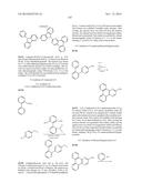 DONOR-ACCEPTOR COMPOUNDS WITH NITROGEN CONTAINING POLYAROMATICS AS THE     ACCEPTOR diagram and image