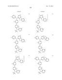 DONOR-ACCEPTOR COMPOUNDS WITH NITROGEN CONTAINING POLYAROMATICS AS THE     ACCEPTOR diagram and image