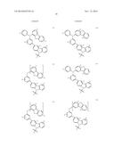 DONOR-ACCEPTOR COMPOUNDS WITH NITROGEN CONTAINING POLYAROMATICS AS THE     ACCEPTOR diagram and image