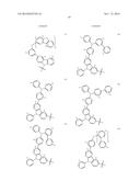 DONOR-ACCEPTOR COMPOUNDS WITH NITROGEN CONTAINING POLYAROMATICS AS THE     ACCEPTOR diagram and image