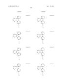 DONOR-ACCEPTOR COMPOUNDS WITH NITROGEN CONTAINING POLYAROMATICS AS THE     ACCEPTOR diagram and image