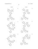 DONOR-ACCEPTOR COMPOUNDS WITH NITROGEN CONTAINING POLYAROMATICS AS THE     ACCEPTOR diagram and image