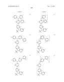 DONOR-ACCEPTOR COMPOUNDS WITH NITROGEN CONTAINING POLYAROMATICS AS THE     ACCEPTOR diagram and image