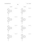 DONOR-ACCEPTOR COMPOUNDS WITH NITROGEN CONTAINING POLYAROMATICS AS THE     ACCEPTOR diagram and image