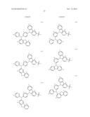 DONOR-ACCEPTOR COMPOUNDS WITH NITROGEN CONTAINING POLYAROMATICS AS THE     ACCEPTOR diagram and image