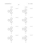 DONOR-ACCEPTOR COMPOUNDS WITH NITROGEN CONTAINING POLYAROMATICS AS THE     ACCEPTOR diagram and image