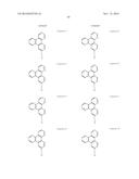 DONOR-ACCEPTOR COMPOUNDS WITH NITROGEN CONTAINING POLYAROMATICS AS THE     ACCEPTOR diagram and image