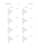 DONOR-ACCEPTOR COMPOUNDS WITH NITROGEN CONTAINING POLYAROMATICS AS THE     ACCEPTOR diagram and image