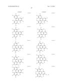 DONOR-ACCEPTOR COMPOUNDS WITH NITROGEN CONTAINING POLYAROMATICS AS THE     ACCEPTOR diagram and image