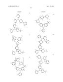 DONOR-ACCEPTOR COMPOUNDS WITH NITROGEN CONTAINING POLYAROMATICS AS THE     ACCEPTOR diagram and image