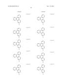 DONOR-ACCEPTOR COMPOUNDS WITH NITROGEN CONTAINING POLYAROMATICS AS THE     ACCEPTOR diagram and image