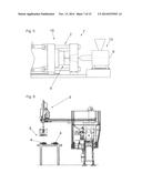 METHOD AND DEVICE FOR THE PRODUCTION OF AN INJECTION-MOULDED PART diagram and image