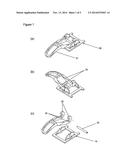 LOCKING MECHANISM FOR SKI BINDIN diagram and image